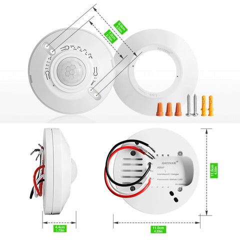 RAYZEEK compatible with bulbs and fans for versatile automation