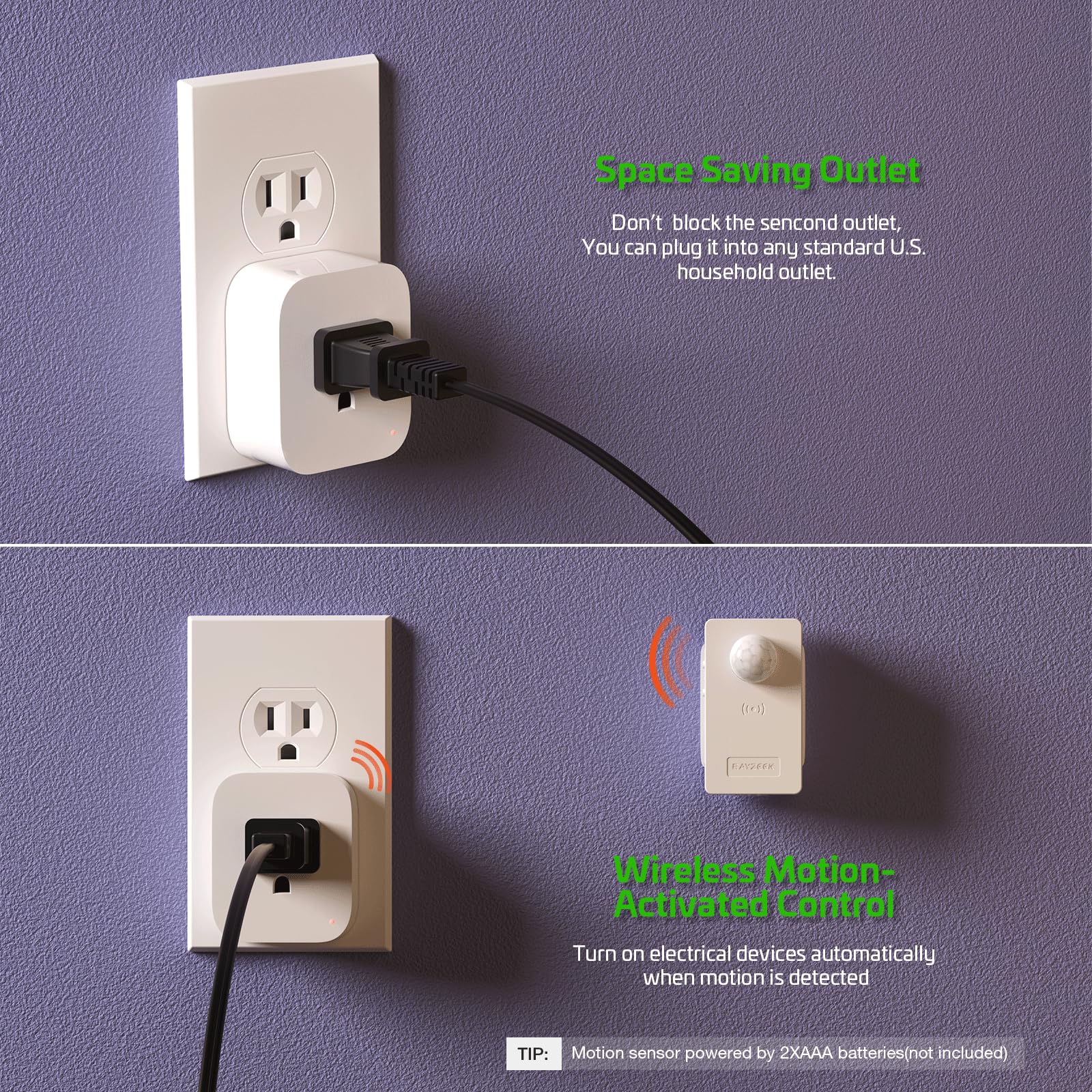 RAYZEEK compact-design image shows space-saving plug-in module