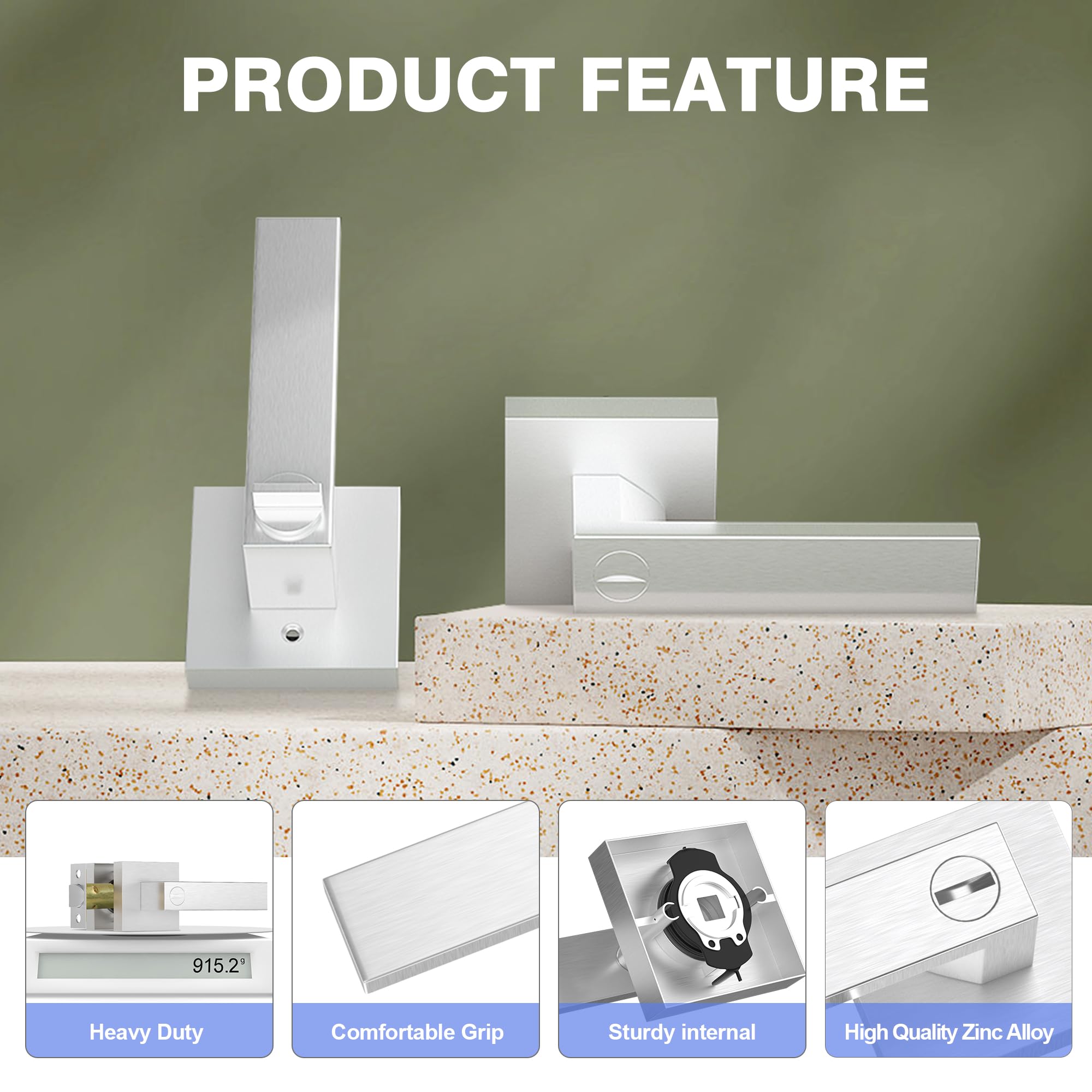 RAZCC easy installation hardware and instructions included