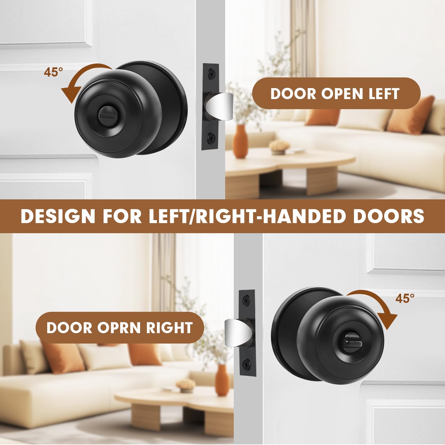 RAZCC flat ball design blends with modern and traditional interiors.