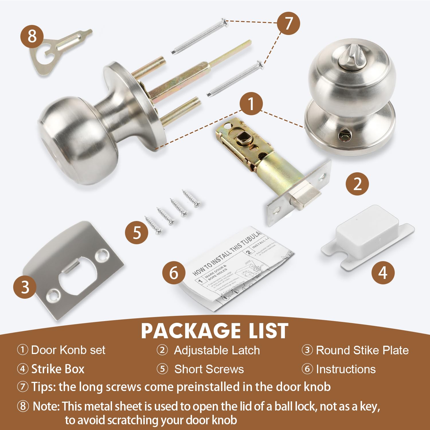 RAZCC satin nickel finish highlights rust-free performance in humid spaces