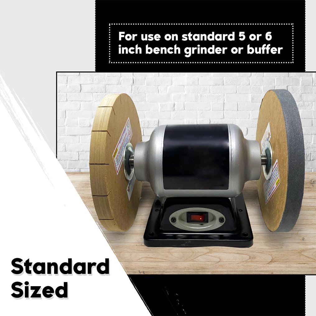 Adapter converts 5/8 inch arbors to 1/2 inch for compatibility