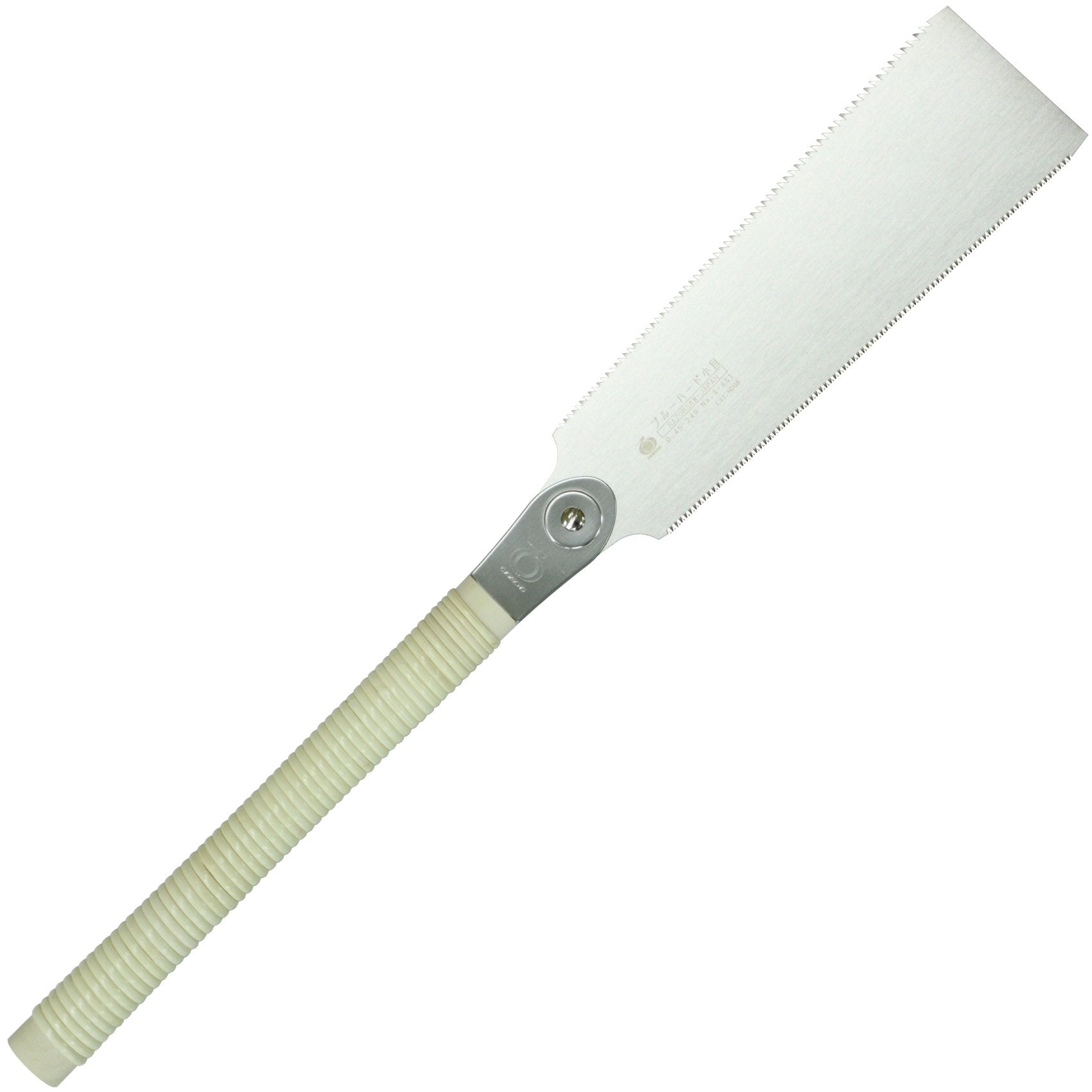 Razorsaw Gyokucho Ryoba double-edge blade for precise hardwood cuts.