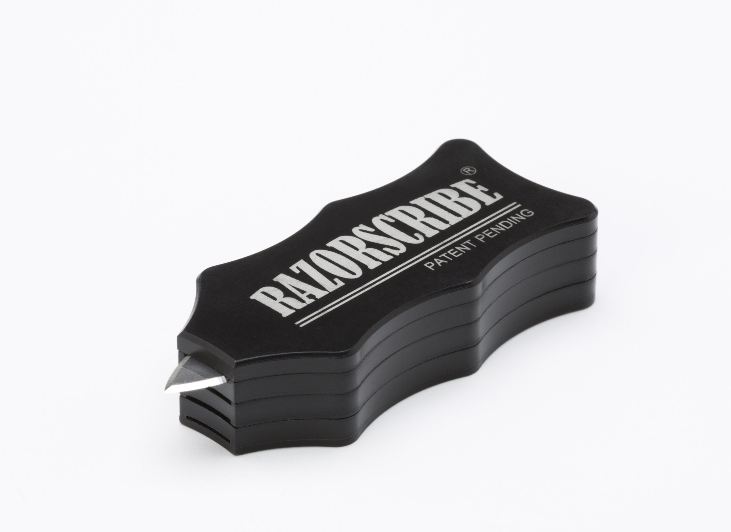 RazorScribe Pro ABS blade close-up for precise marks in hard-to-reach corners.