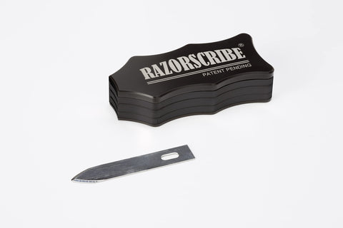 RazorScribe Pro ergonomic handle supports comfortable use during long projects.
