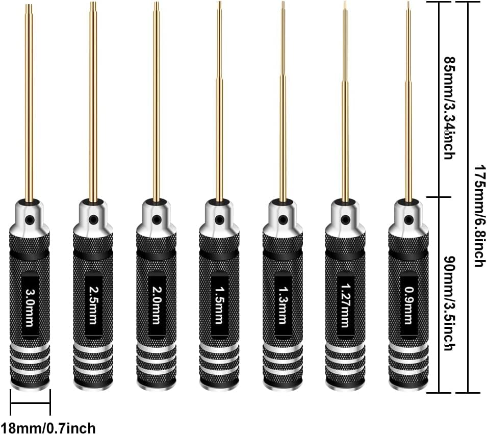 RCpow 2.0mm driver supports sturdy fit for drones and boats