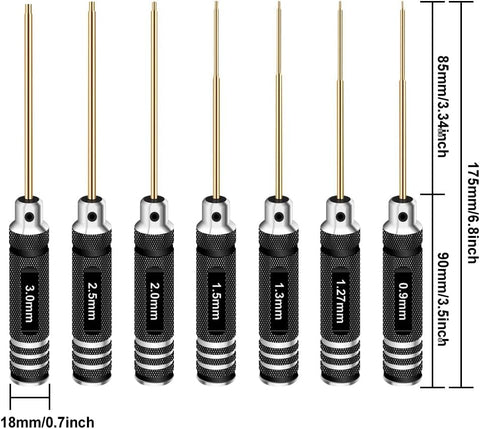 RCpow 2.0mm driver supports sturdy fit for drones and boats