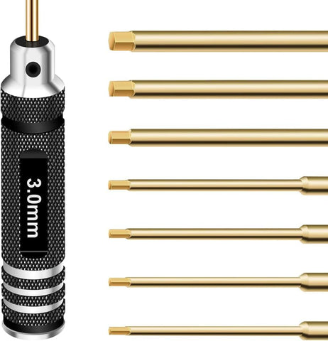 RCpow 3.0mm hex screwdriver for heavy-duty model assembly and repairs