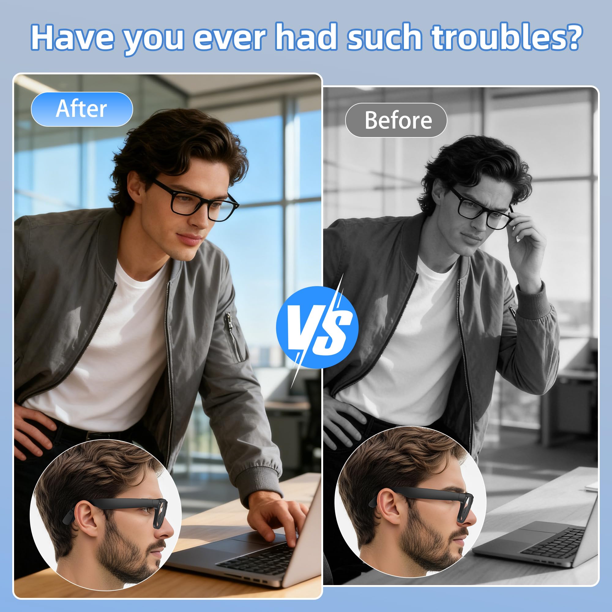 RCstyle HiBloks discreet fit on Ray-Ban Meta Gen 2 glasses