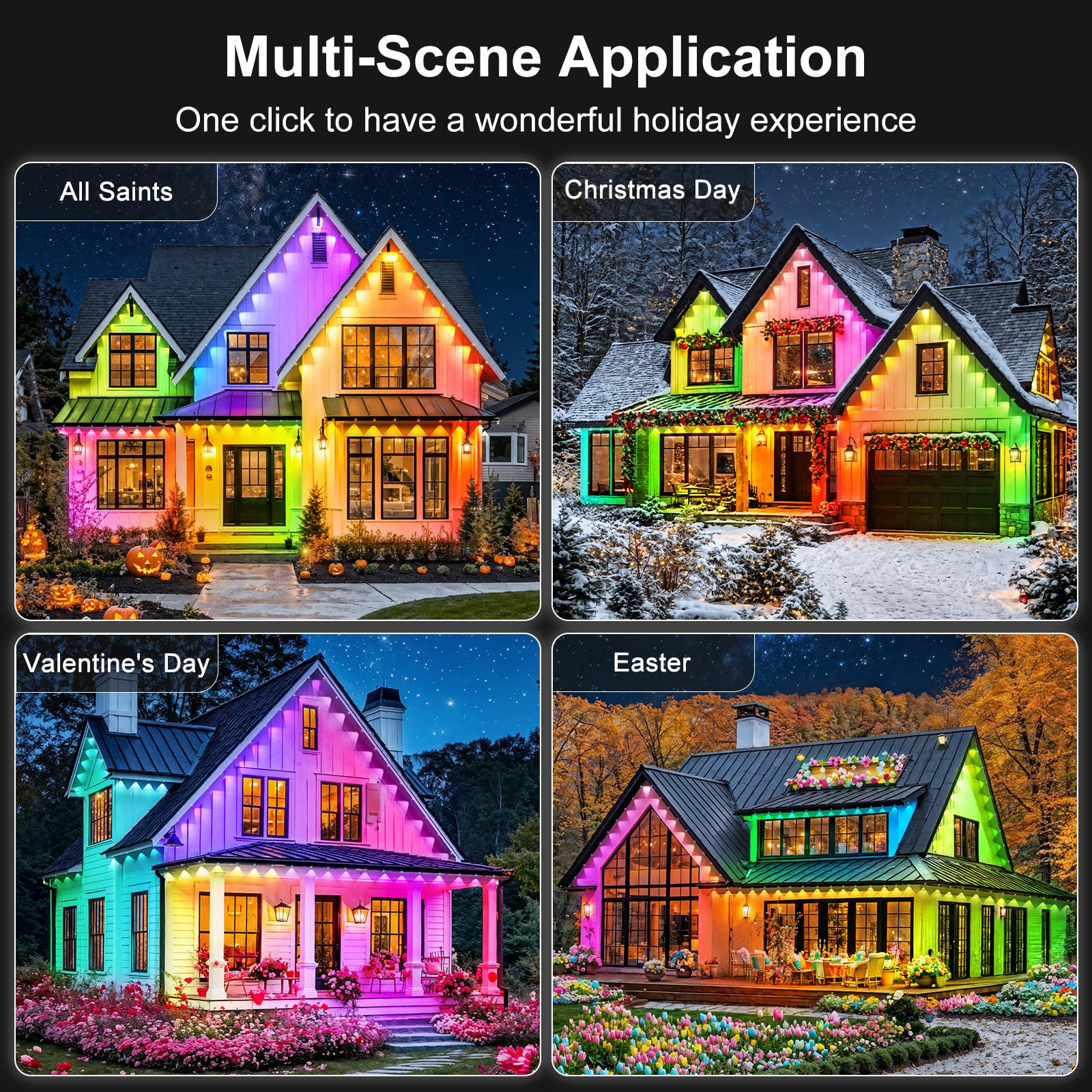 RCUICA durable IP67 rating ensures reliable performance in sun, rain, or snow.