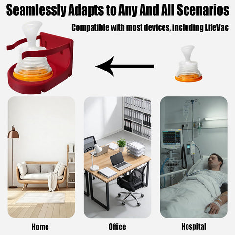 RDGXAED LifeVac wall mount's durable construction offers long-term reliability.