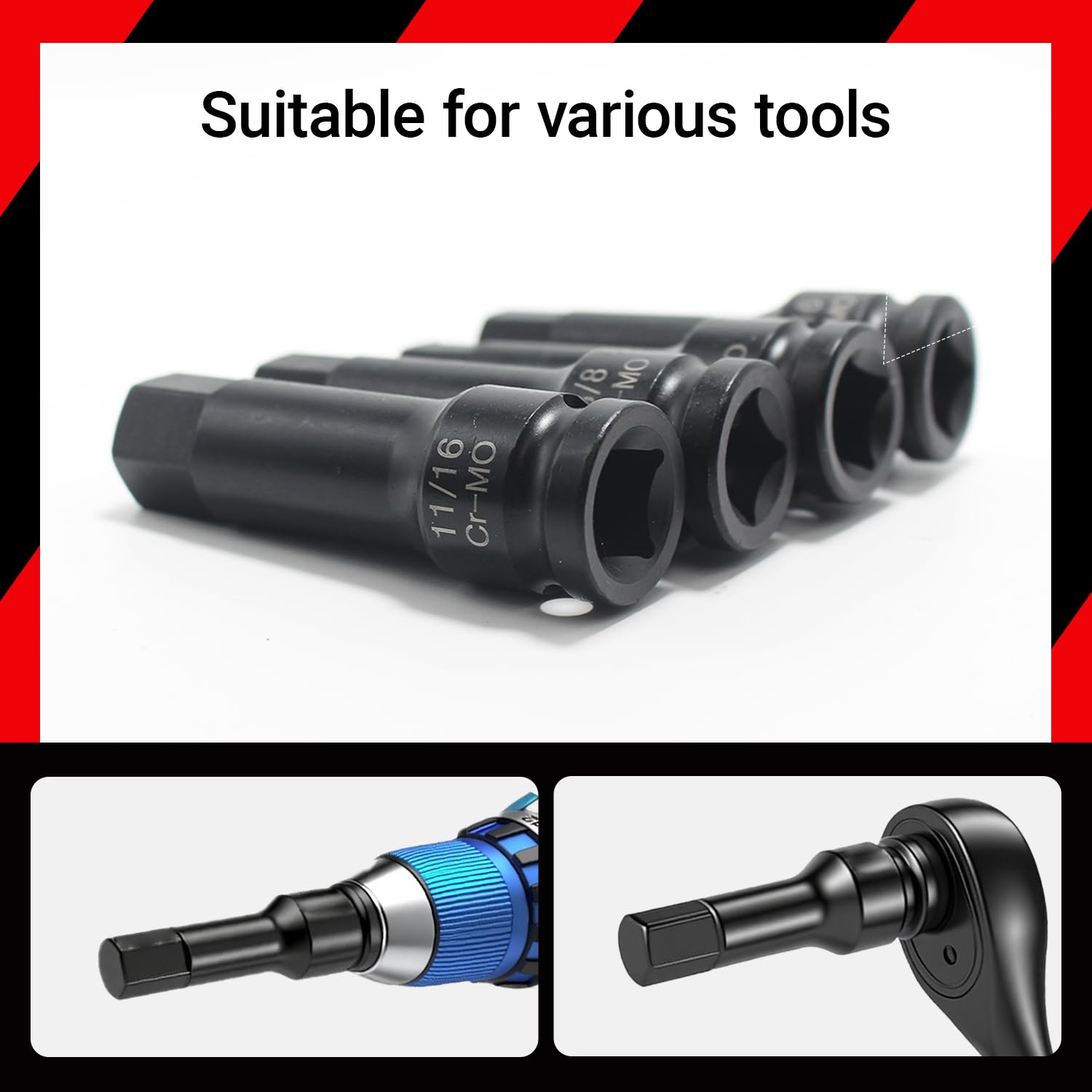 RDTRDT compact set supports quick wheel and axle nut tasks.