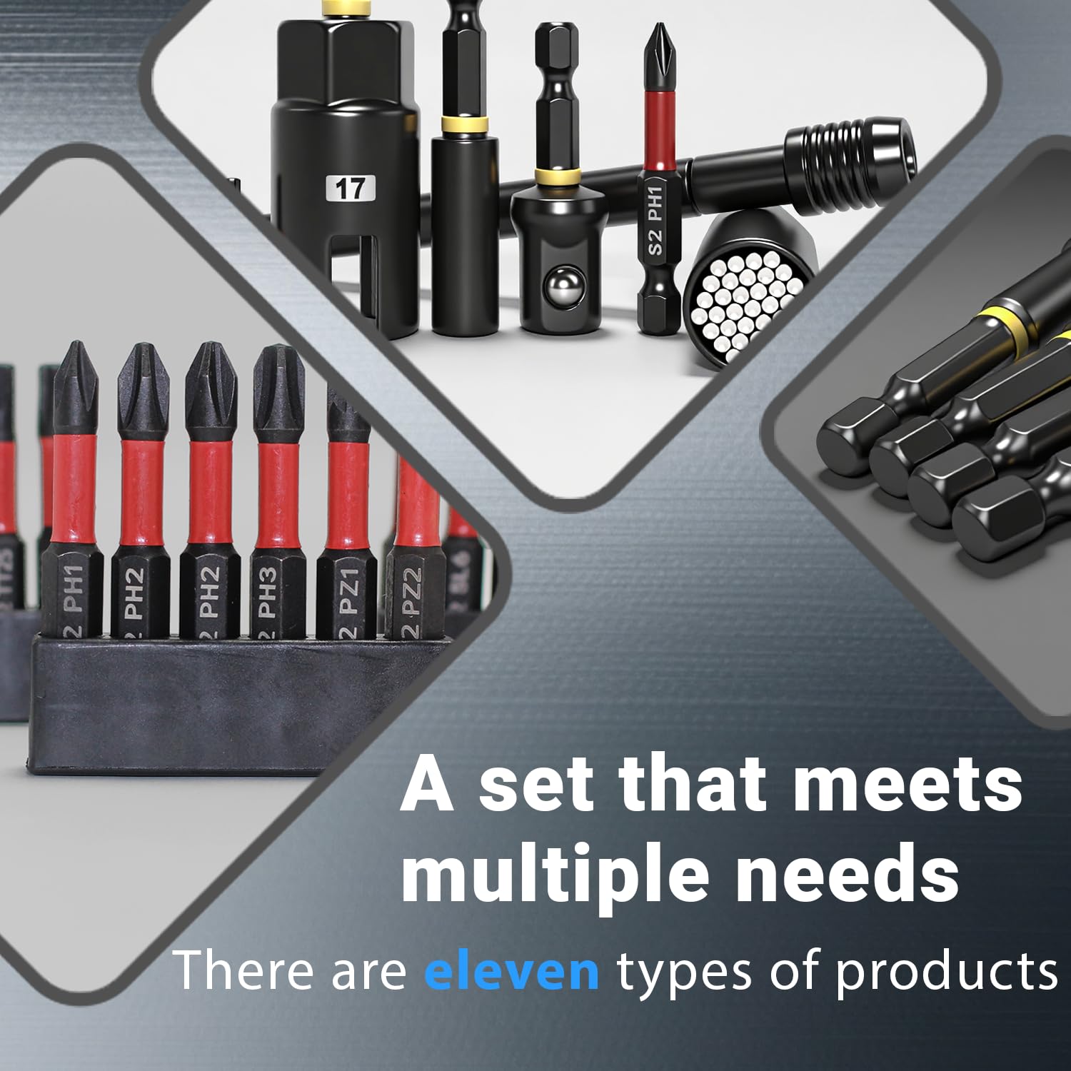 RDTRDT deep-reach magnetic sockets provide clearance for recessed fasteners.