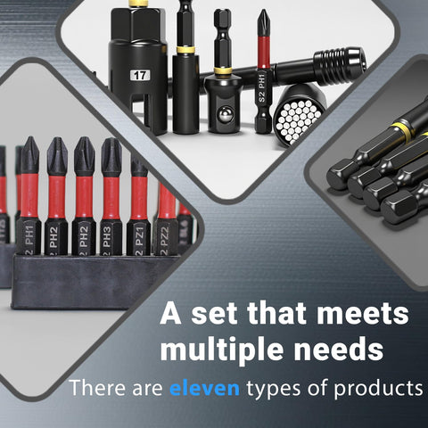RDTRDT deep-reach magnetic sockets provide clearance for recessed fasteners.