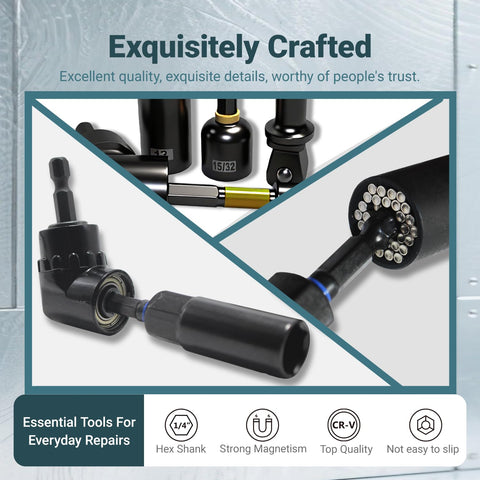 RDTRDT socket adapters enable fast tool transitions and setups.