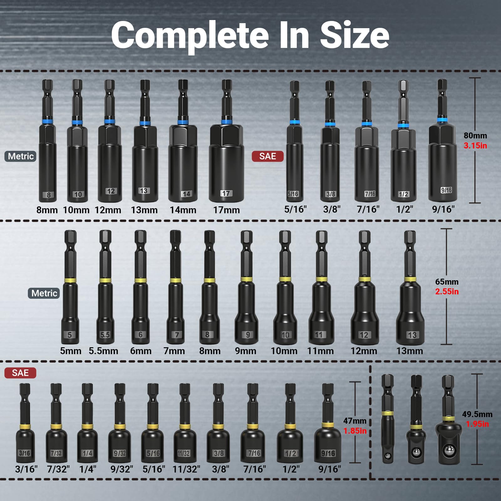 RDTRDT thick-wall S2/CRV steel construction delivers durability for tough jobs.