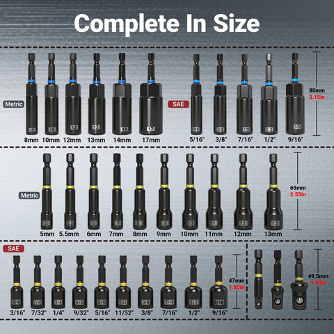 RDTRDT thick-wall S2/CRV steel construction delivers durability for tough jobs.