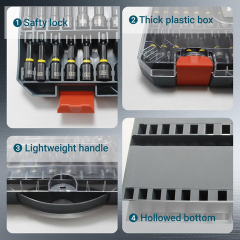 RDTRDT wing nut driver and power bits for challenging hardware tasks.