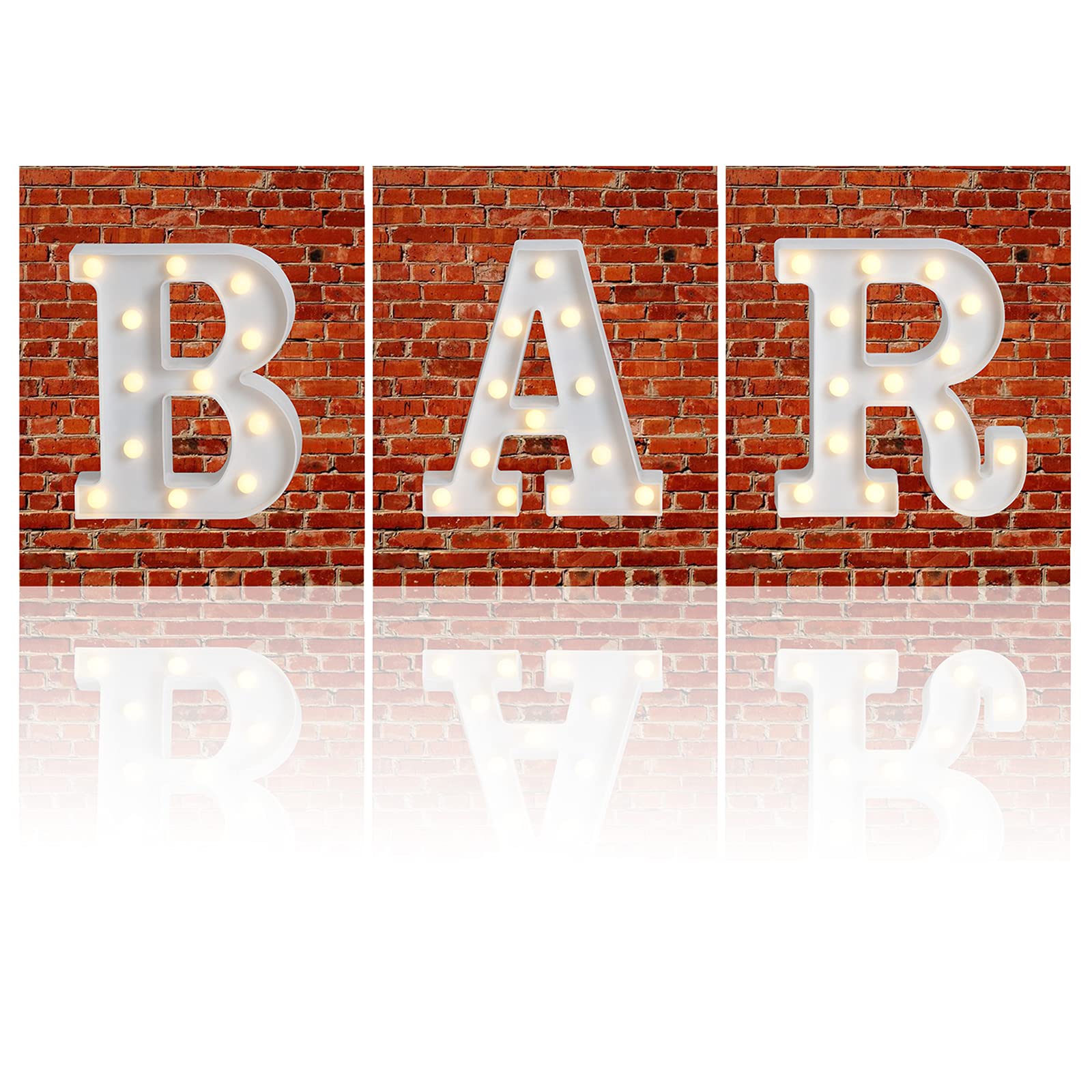 Rdutuok bar sign adds romantic glow for birthdays and gatherings