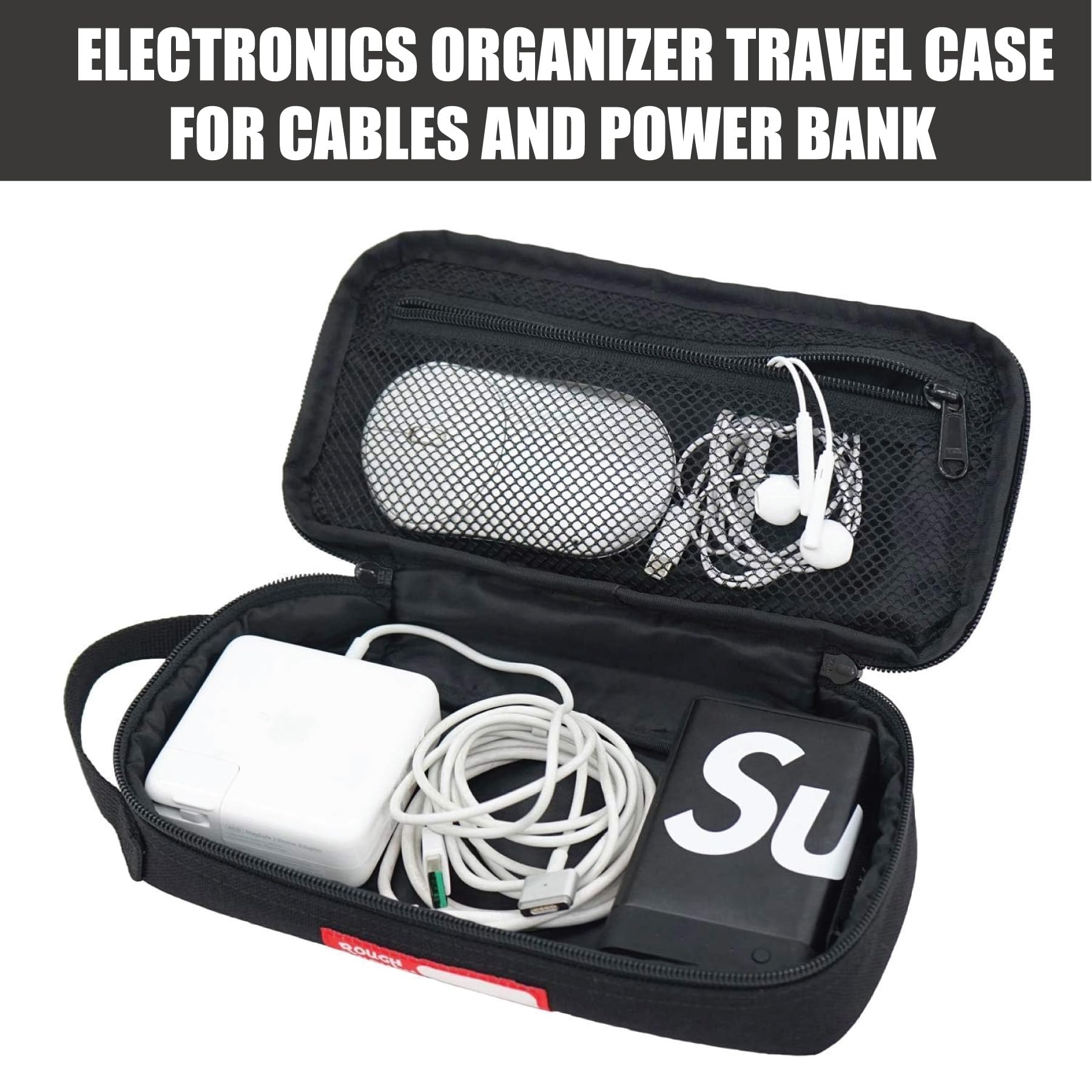RE ROUGH ENOUGH padded pouch with 3mm foam padding protects contents during transport.