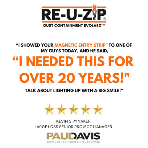 RE-U-ZIP negative-air rated assembly helps maintain containment