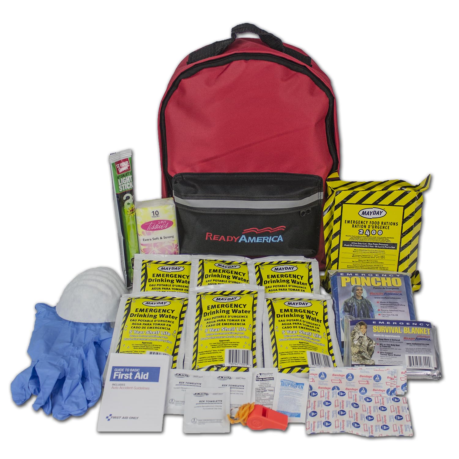 Ready America 70180 emergency kit backpack ideal for quick grab-and-go readiness