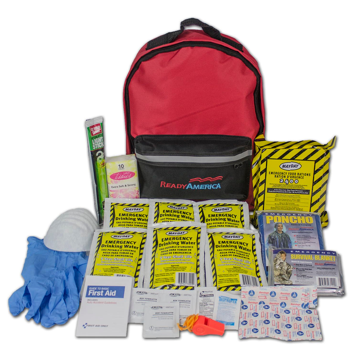 Ready America 70180 emergency kit backpack ideal for quick grab-and-go readiness