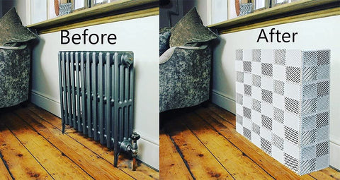 Ready Covers EZ Connect on radiator demonstrates safe, stylish coverage