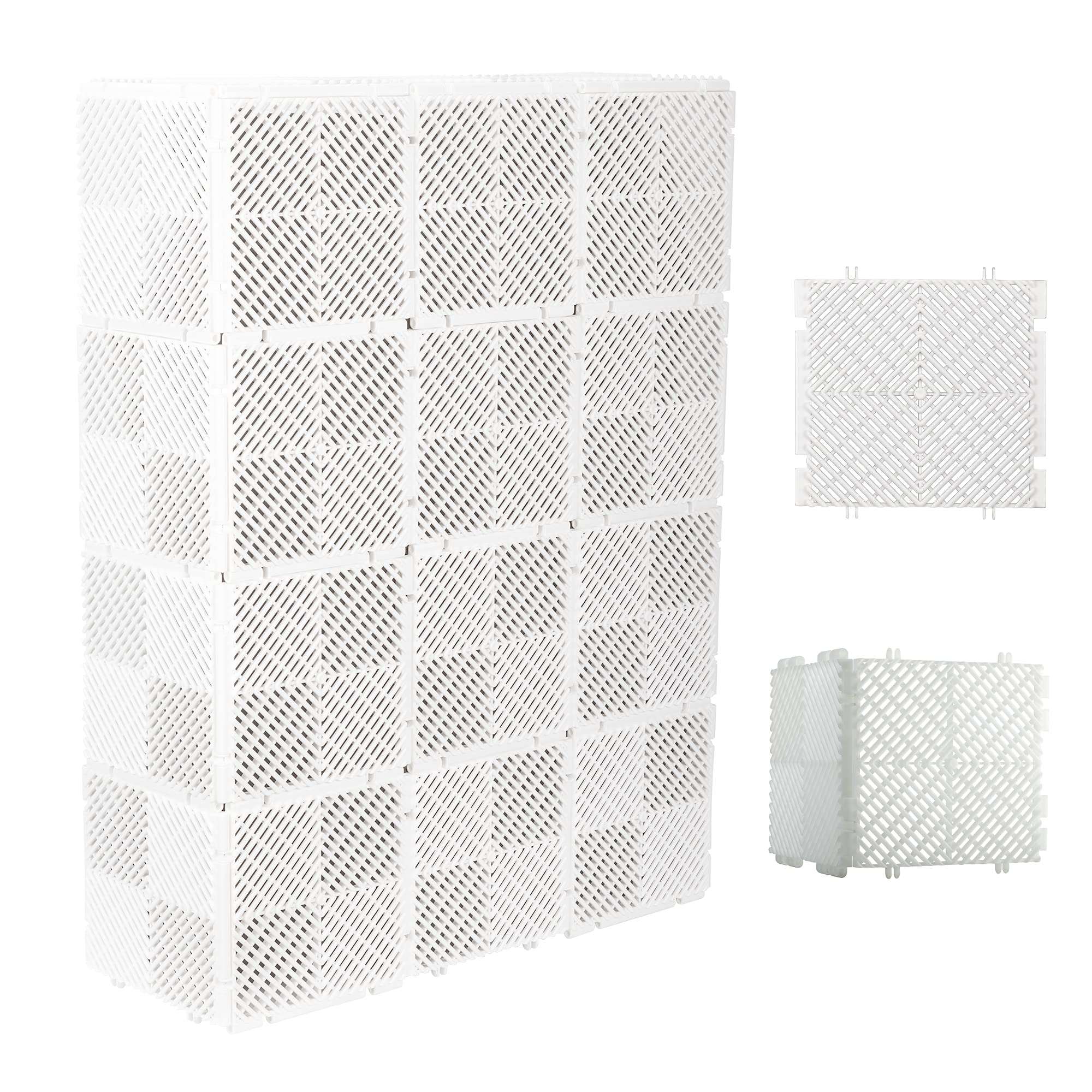 Ready Covers EZ Connect tile front view shows vented coverage for radiators and surfaces