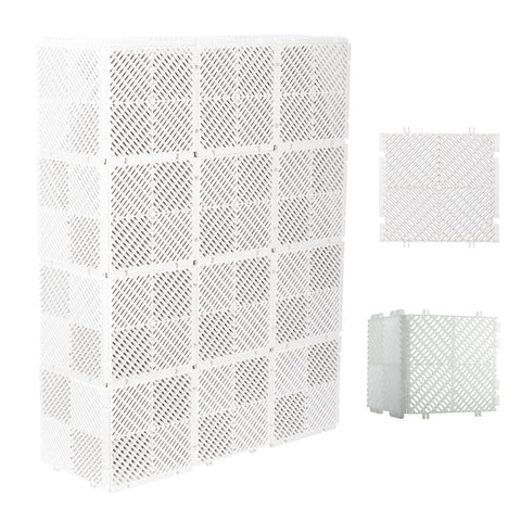 Ready Covers EZ Connect tile front view shows vented coverage for radiators and surfaces