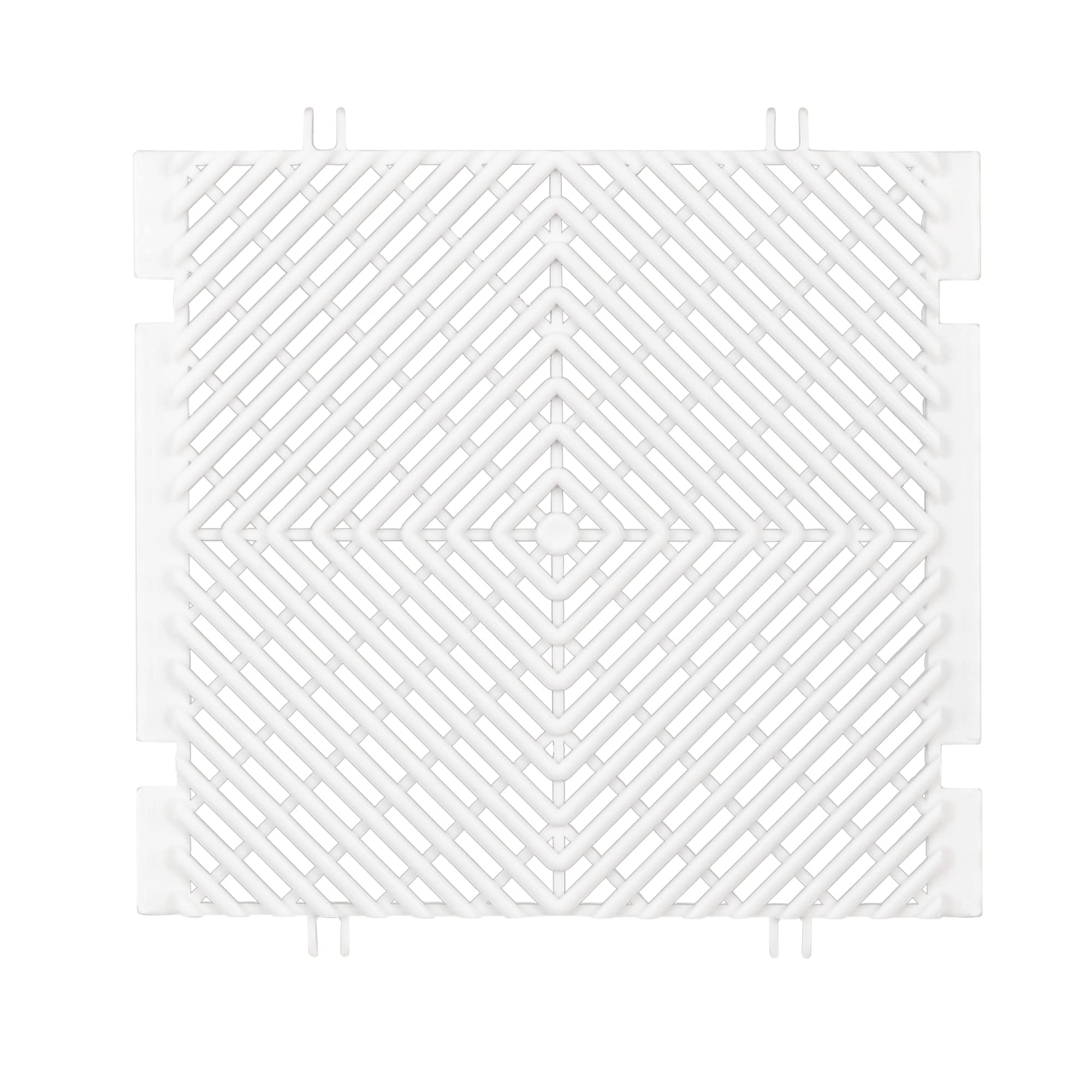 Ready Covers EZ Connect tile side view highlights easy snap assembly and tailored fit