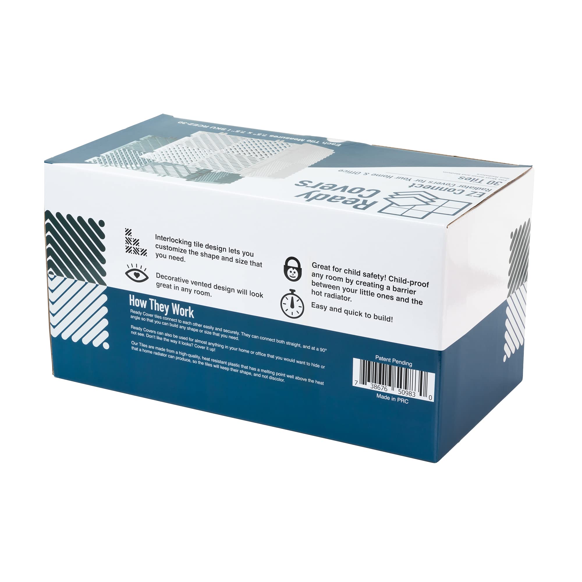 Ready Covers EZ Connect assemble quickly with no tools required.