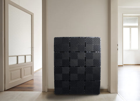 EZ Connect tiles in a living room blend with decor and cover space