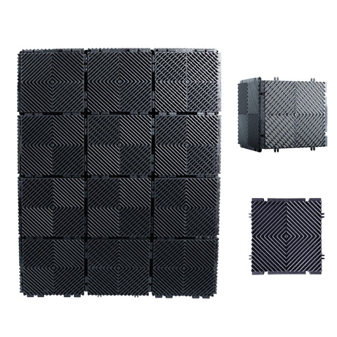 Ready Covers EZ Connect Tiles with snap pegs enable tool-free assembly.