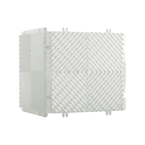 Vented design lets heat pass while remaining cool to touch on Ready Covers tiles