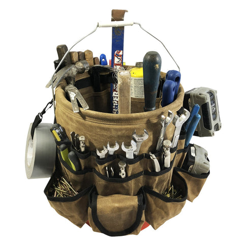 Compact carry and organization solution ideal for home projects and trades.