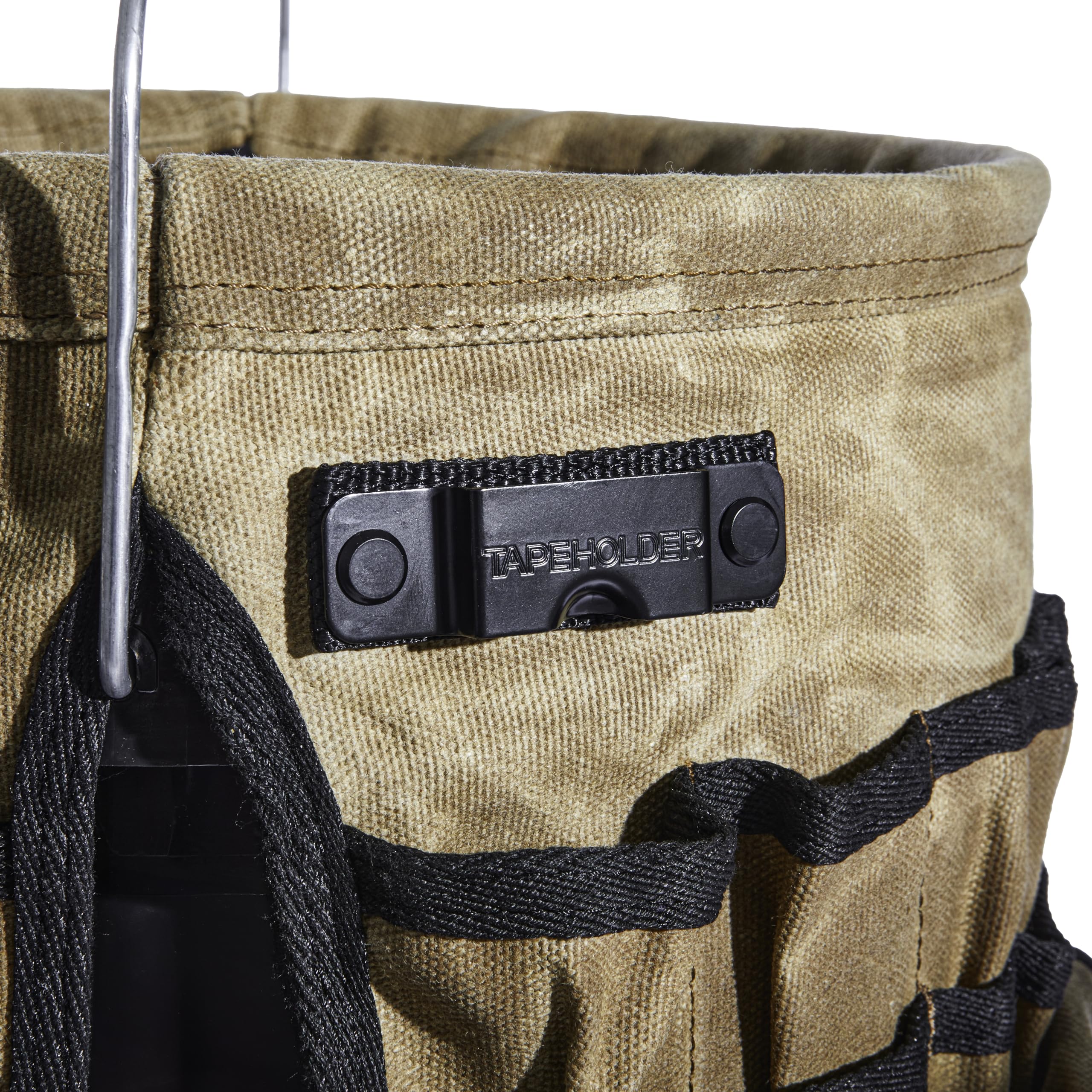 Reinforced seams and stitching illustrate long-lasting performance on site.