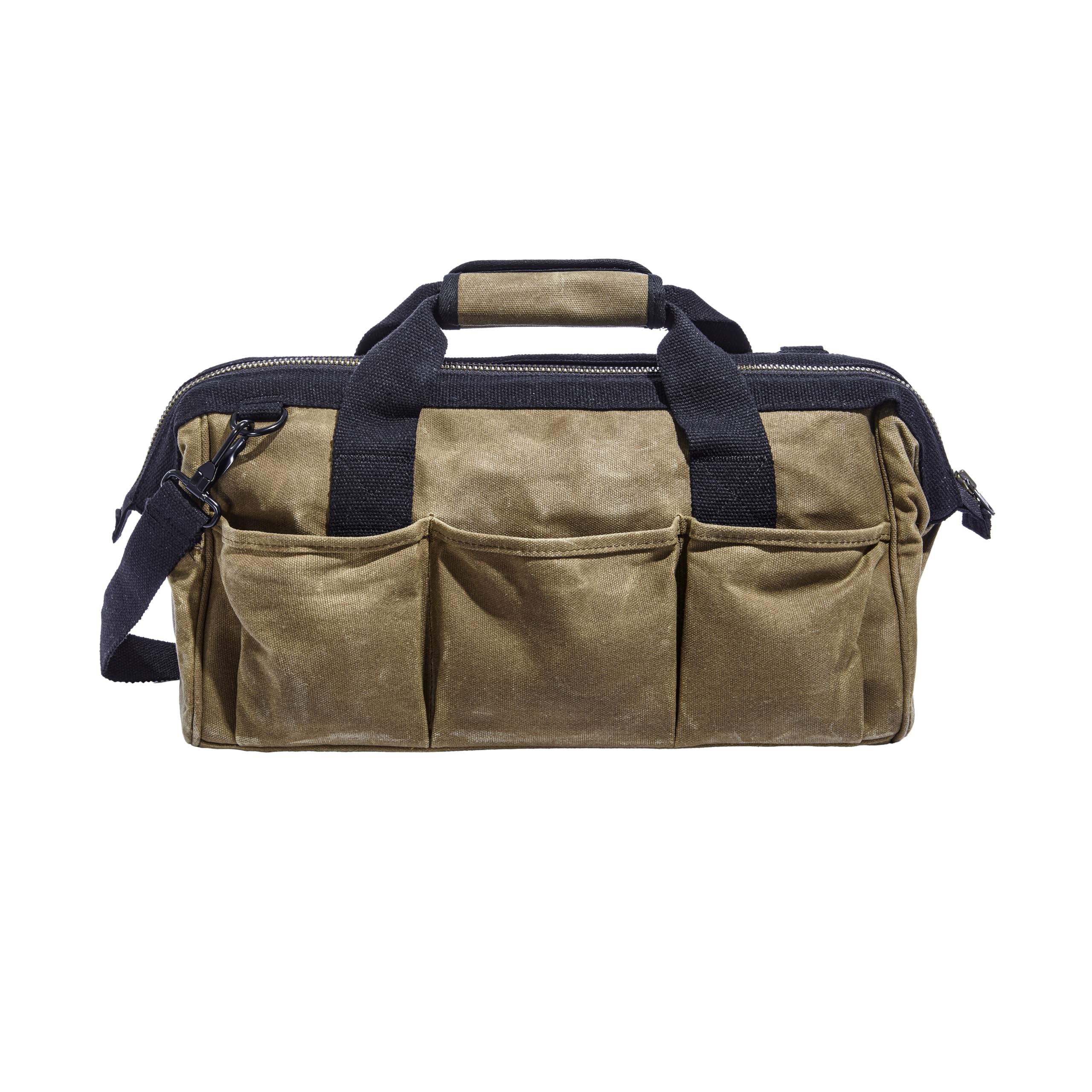 Readywares Tool Bag interior compartments for organized tools and supplies