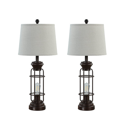 Reaketon bedroom setup with nightstand lamps creates a warm retreat.
