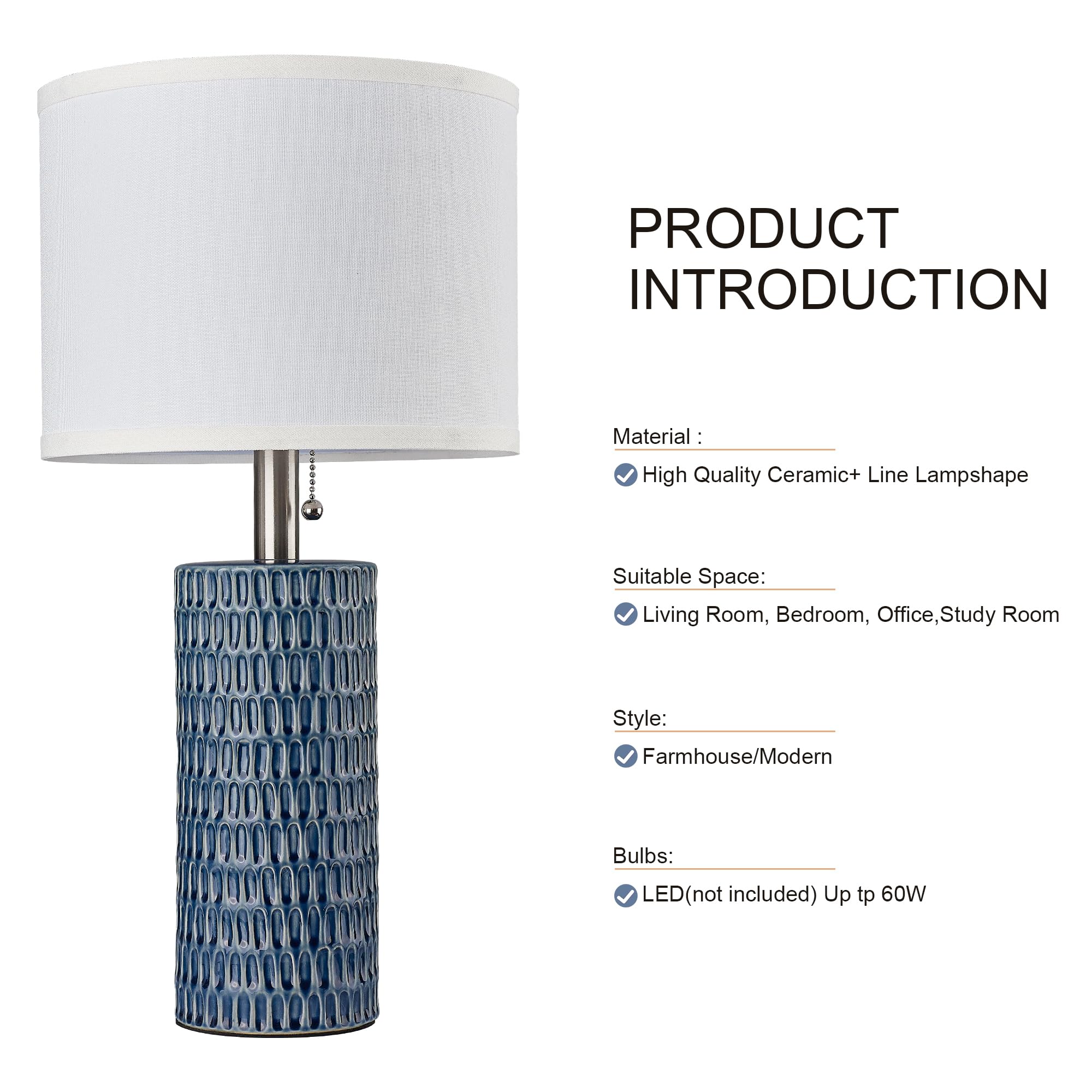 Reaketon durable ceramic lamps resist scratches and fading over time