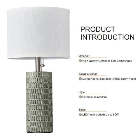 Reaketon ceramic lamps are easy to clean and maintain.