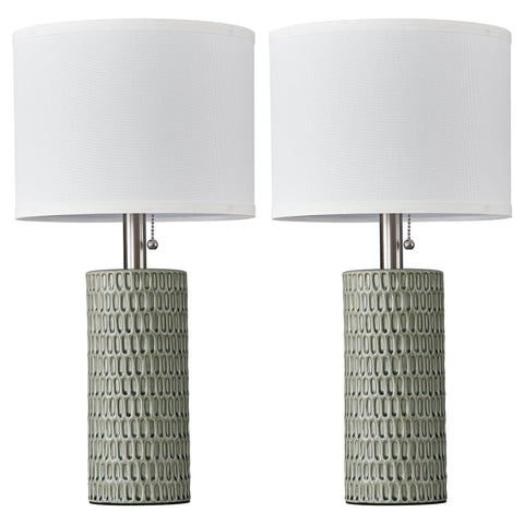 Reaketon lamps complement farmhouse and contemporary decor choices.