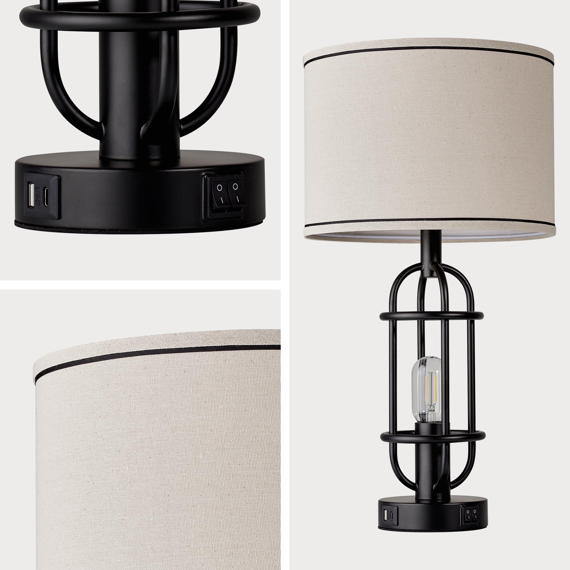 Reaketon lamps deliver comfortable reading light and ambiance.