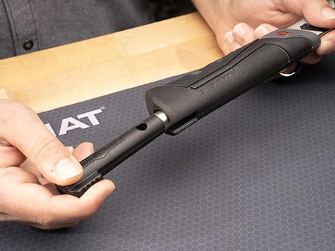 Real Avid Armorer's Master Hammer with brass head for gentle tapping on fittings.