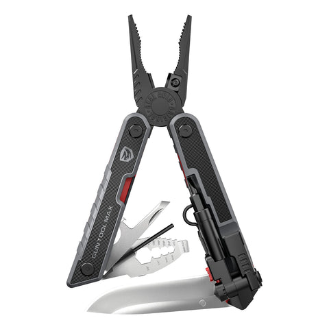 Real Avid Gun Tool Max knife ready for field tasks and quick cuts.