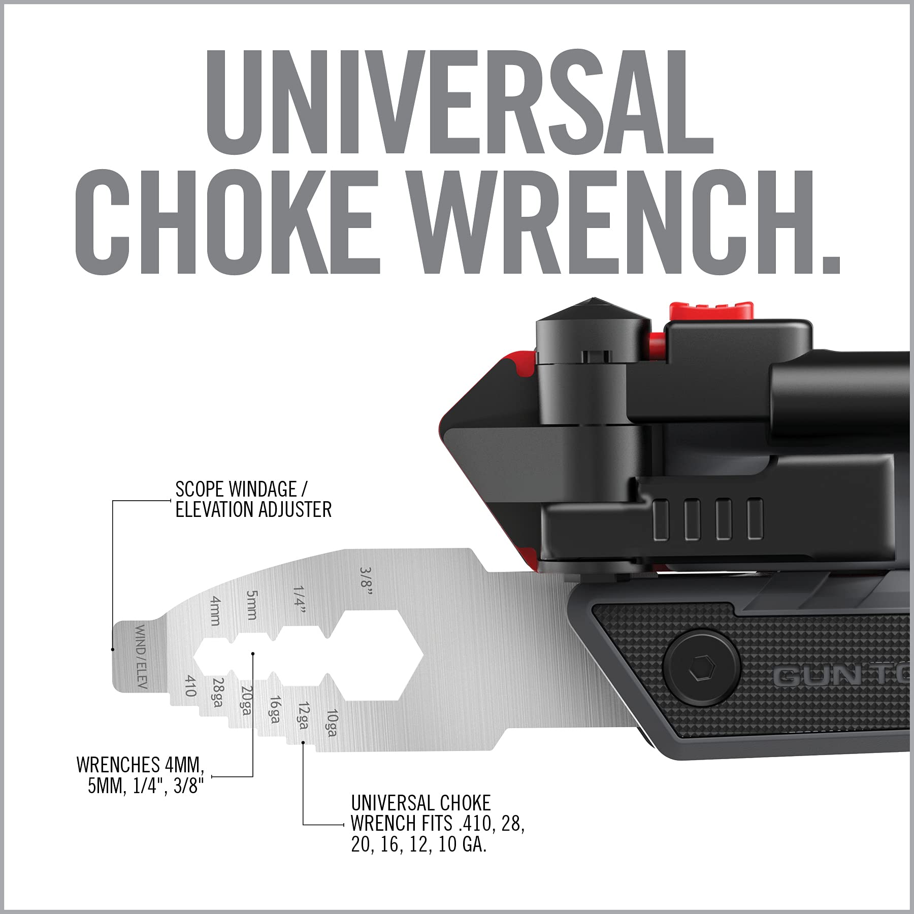 Real Avid Gun Tool Max pin punch and detachable pick access.