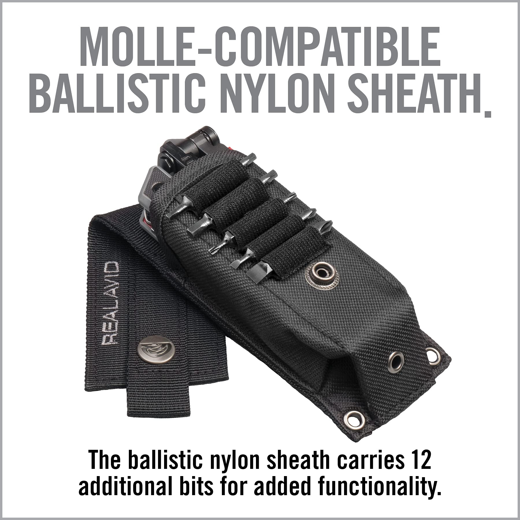 Real Avid Gun Tool Max windage/elevation adjuster for sight alignment.