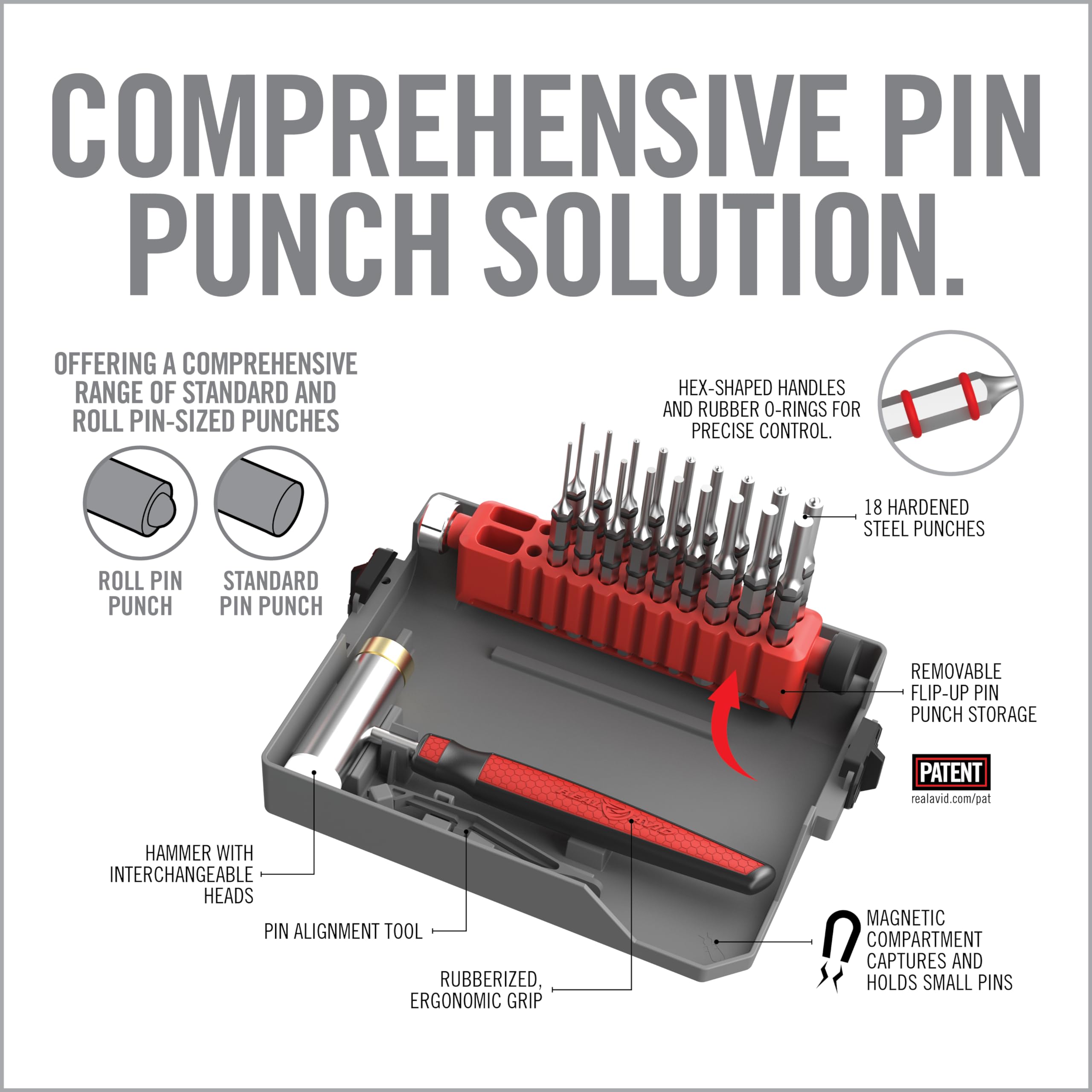 Real Avid Master Bench Block Pro-Kit stable housing and integrated clamps in use.