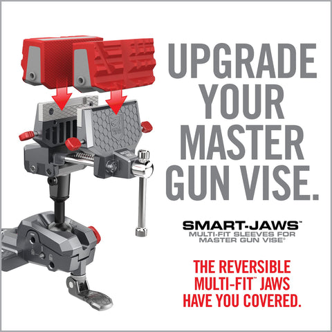 Real Avid Smart-Jaws reversible textured face provides stable hold on shotguns