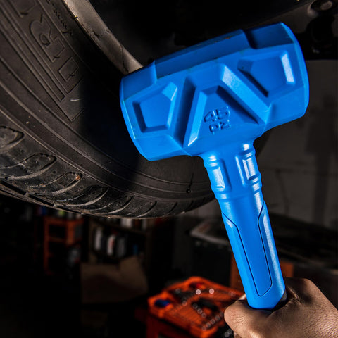 Real Steel Dead Blow Hammer suited for metalworking, upholstery, automotive, and furniture tasks.
